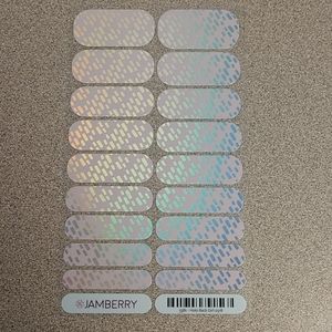 Jamberry Nail Wrap- Holo Back Girl